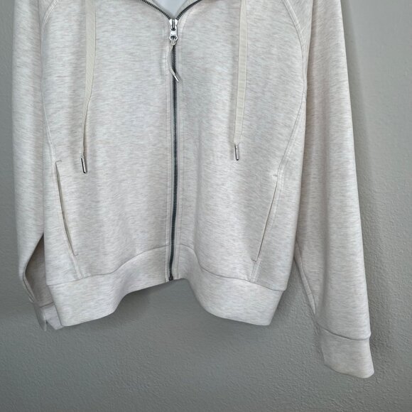 Spanx Womens Airessentials Full Zip Hoodie Jacket X-Large Oatmeal 50764r - Picture 3 of 10